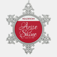 Inspirationserhöhung und Shine Faith Red