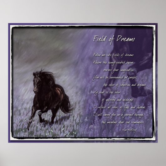 Inspirationsfeld der Träume Poster (Vorne)