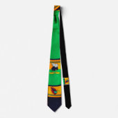 Inspirationsflaggen (Sambia) Krawatte (Vorderseite)
