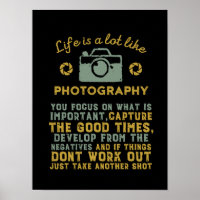 Inspirationsfotograf entwickelt sich aus Negativ