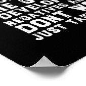 Inspirationsfotografen Leben wie Fotografie Poster (Ecke)