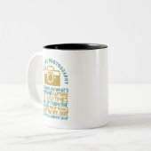 Inspirationsfotografie erfasst die guten Zeiten Zweifarbige Tasse (Vorderseite Links)