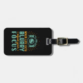 Inspirationsfotografie, wenn das Leben verschwomme Gepäckanhänger (Vorderseite horizontal)