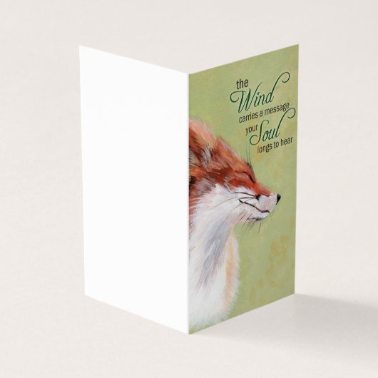 Inspirationsfox-Karte (Vorderseite)