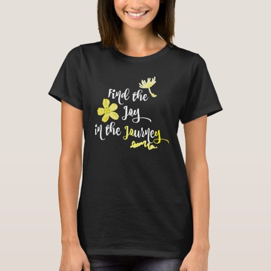 Inspirationsfreude auf der Reise T-Shirt (Vorderseite)