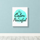 Inspirationsfreundliche Gespür für harte Arbeiter Leinwanddruck (Insitu (Holzboden))