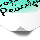 Inspirationsfreundliche Gespür für harte Arbeiter Poster (Ecke)