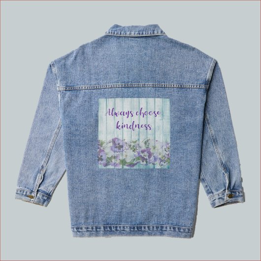 Inspirationsfreundlichkeit Blau Jeansjacke