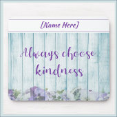 Inspirationsfreundlichkeit Blau Mousepad