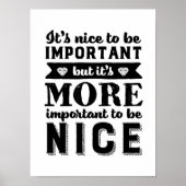 Inspirationsfreundlichkeit ist wichtiger, um nett  poster (Vorne)