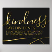 Inspirationsfreundlichkeit zahlt Dividenden ... Foliendrucke (Vorderseite)