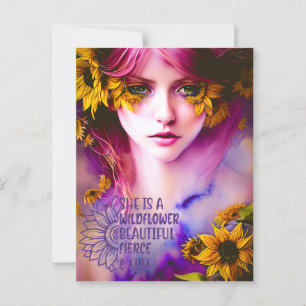 InspirationsfreundschaftGedicht personalisieren Postkarte