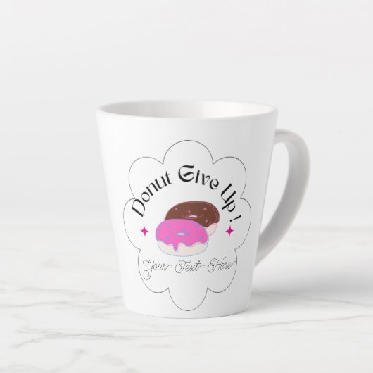 Inspirationsfunny Custom Donut Milchtasse (Rechte Ecke)