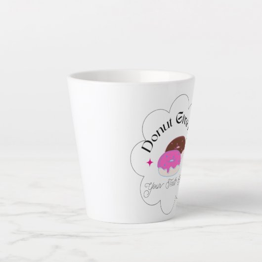 Inspirationsfunny Custom Donut Milchtasse (Vorderseite)