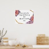 Inspirationsgebet für Motivierend Poster (Küche)