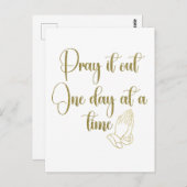 Inspirationsgebet-Preisnachweis Postkarte (Vorne/Hinten)