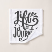 Inspirationsgebote Alle Dinge sind möglich Badhandtuch Set (Waschlappen)