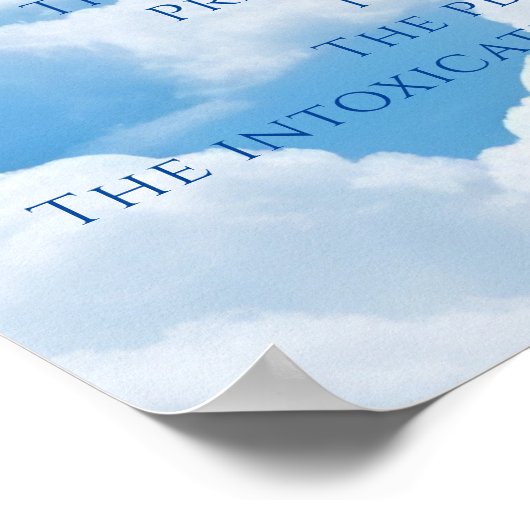 Inspirationsgedicht Poster (Ecke)