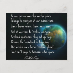 Inspirationsgedicht Postkarte