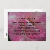 Inspirationsgedicht Postkarte (Vorne/Hinten)