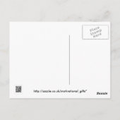 Inspirationsgedicht Postkarte (Rückseite)