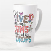 Inspirationsgeschenk für Widerstandskraft Milchtasse (Rechte Ecke)