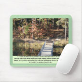 Inspirationsgeschenke Stille Courage Mousepad (Mit Mouse)