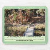 Inspirationsgeschenke Stille Courage Mousepad (Vorne)