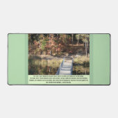 Inspirationsgeschenke Stille Courage Schreibtischunterlage (Vorderseite)