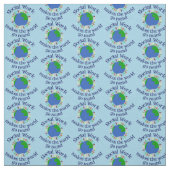 Inspirationsgesellschaftliche Arbeit macht die Wel Stoff (Muster)