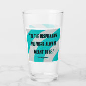 Inspirationsglas-Tumbler Glas (Rückseite)