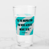 Inspirationsglas-Tumbler Glas (Vorderseite)