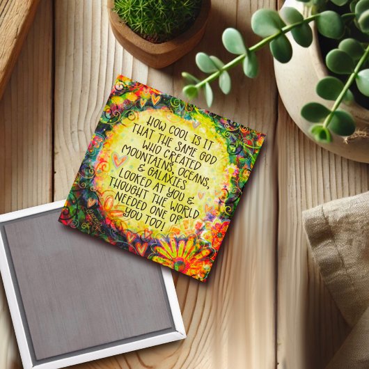Inspirationsgott ist Coole Inspirivity Faith Fun Magnet