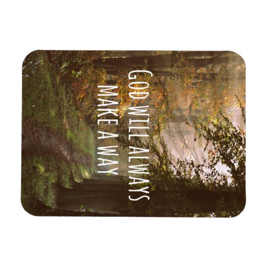 Inspirationsgott wird ein Wegweiser machen Magnet (Horizontal)