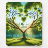 Inspirationsgrün Mousepad (Vorne)