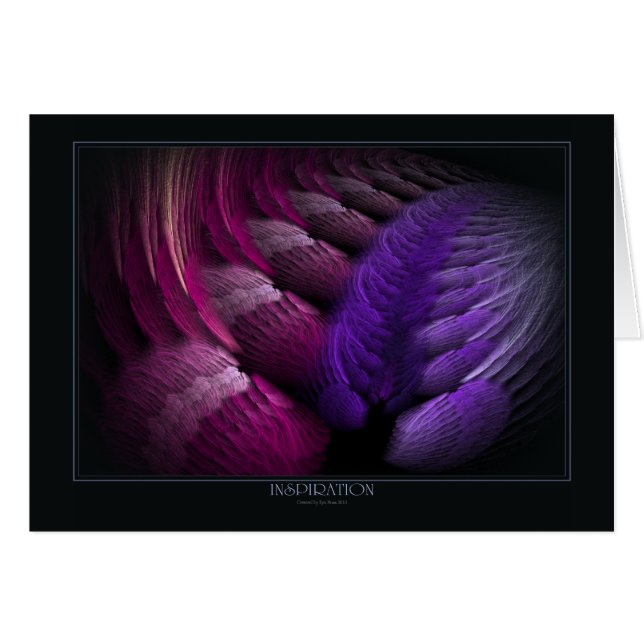 Inspirationsgrüßkarte (Vorderseite (Horizontal))