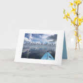 Inspirationsgrüßkarte Karte (Gelbe Blume)