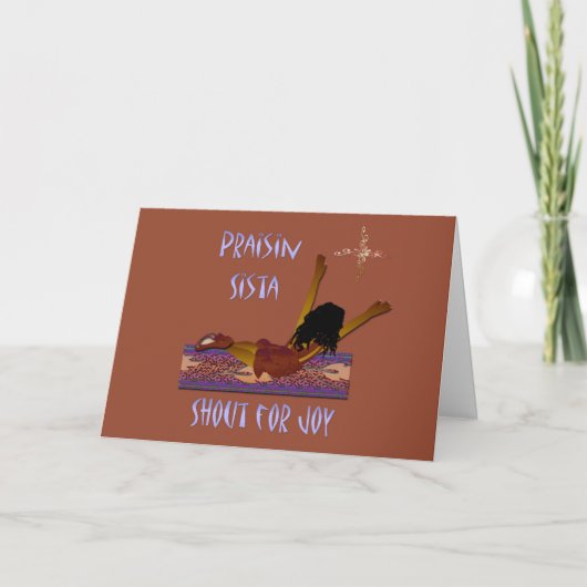 Inspirationsgrüßkarte Karte (Vorderseite)