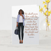 Inspirationsgrüßkarte Karte (Gelbe Blume)