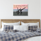 INSPIRATIONSGYMNAST LEINWANDDRUCK (Insitu (Schlafzimmer))
