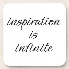 Inspirationsharter Kunststoff-Untersetzer Getränkeuntersetzer