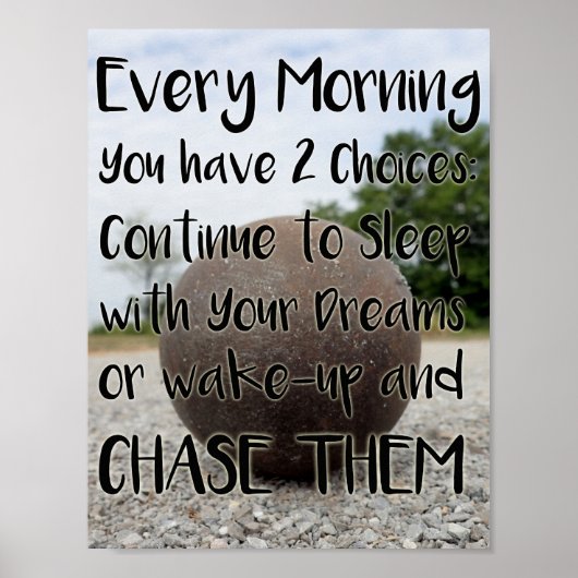 Inspirationsherz-Poster Poster (Vorne)