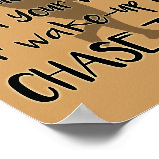 Inspirationsherz-Poster Poster (Ecke)