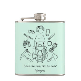 Inspirationshilfende Vinyl-Wrap Flachmann