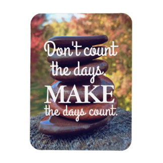 Inspirationshinweise Motivierend Zen-Steine Magnet