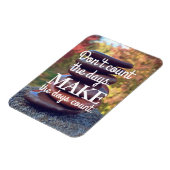 Inspirationshinweise Motivierend Zen-Steine Magnet (Linke Seite)