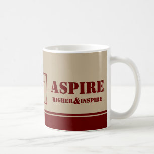InspirationshÖHE INSPIRIERT Motivierend Kaffeetasse