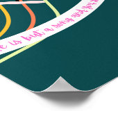 Inspirationsinformatik, Werteplakatpapier (Matte) Poster (Ecke)