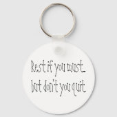 Inspirationsinformative Zitat-Schlüsselanhänger ha Schlüsselanhänger (Vorderseite)