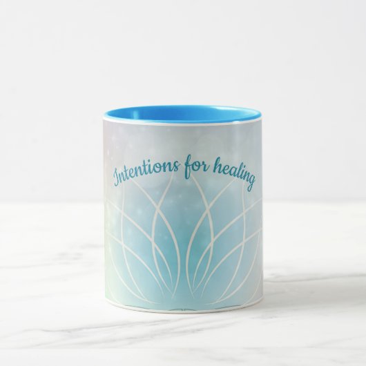 Inspirationsintensive Heilabsichten Tasse (Zentrum)